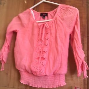 Pink girl’s blouse